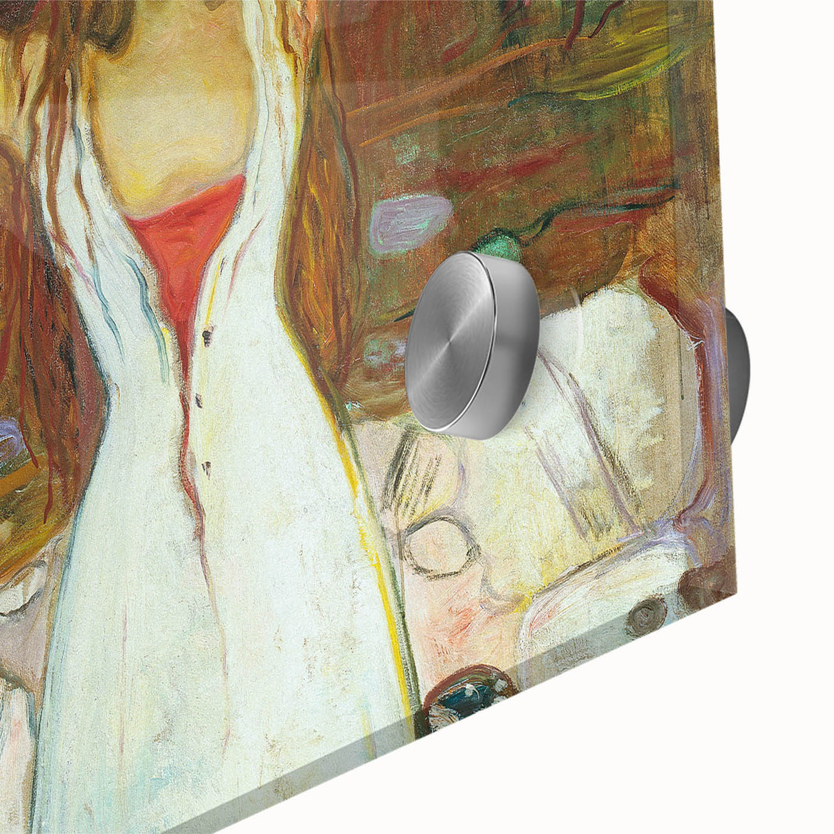 Expressionist Art: "Ashes" Abstract Modern Expressionism Wall Decor