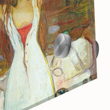 Expressionist Art: "Ashes" Abstract Modern Expressionism Wall Decor