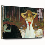 Expressionist Art: "Ashes" Abstract Modern Expressionism Wall Decor