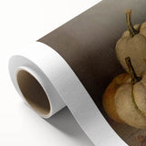 Halloween Wall Decor - Elegant White Pumpkin Still Life Print