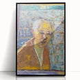 Modern Wall Art Print - Final Self-Portrait by Bonnard - Reflective Decor