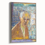 Modern Wall Art Print - Final Self-Portrait by Bonnard - Reflective Decor