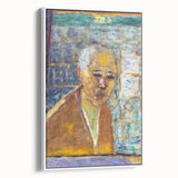 Modern Wall Art Print - Final Self-Portrait by Bonnard - Reflective Decor