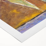Modern Wall Art Print - Final Self-Portrait by Bonnard - Reflective Decor