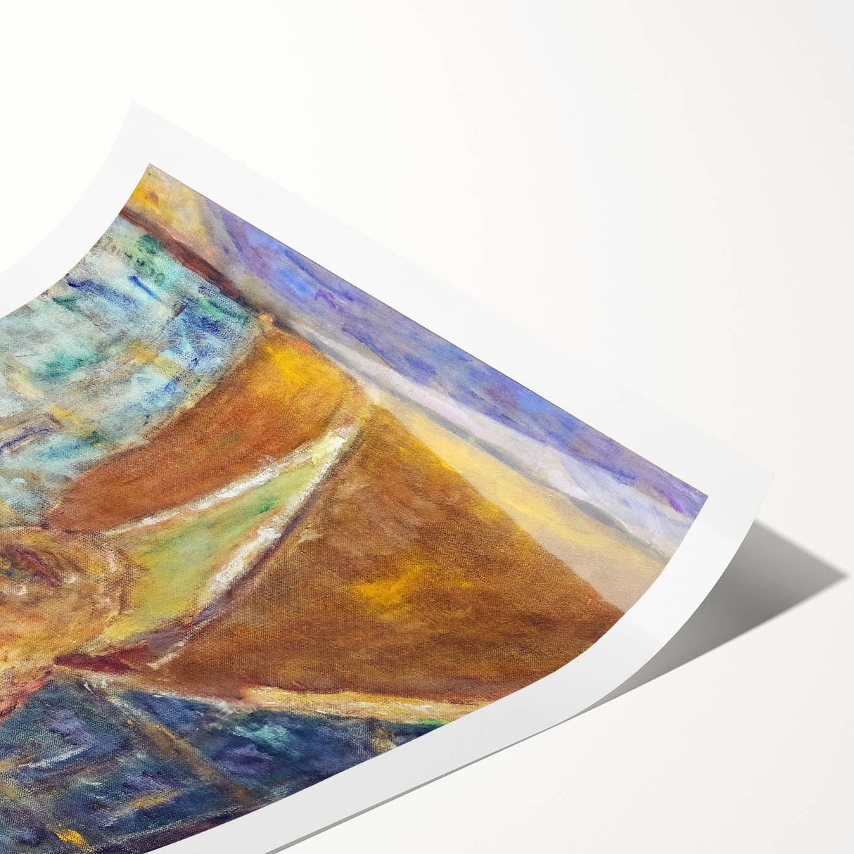 Modern Wall Art Print - Final Self-Portrait by Bonnard - Reflective Decor