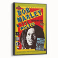 Vintage Bob Marley & The Wailers Concert Poster - Retro Music Art
