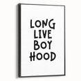 Long Live Boyhood - Boys Room Wall Art Kids Wall Art Prints