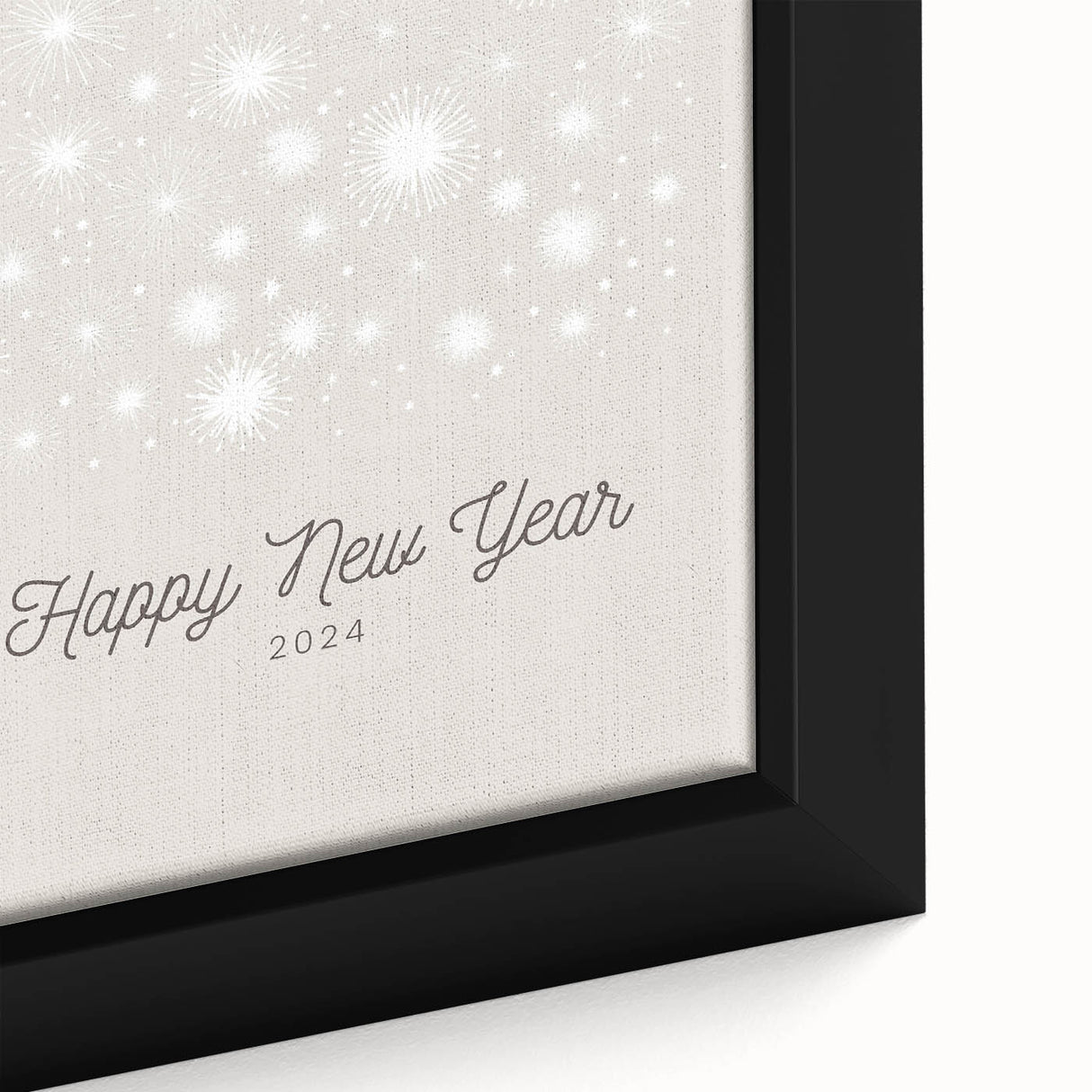 Close-up of a textured black wall art canvas featuring colorful abstract designs, ideal for living room decor.