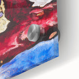 Modern Wall Art - Vibrant Abstract Nature Design with Bold Colors