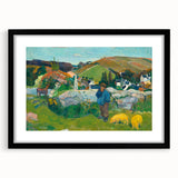 Impressionist Landscape - The Swineherd by Paul Gauguin Print