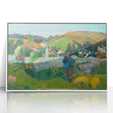Impressionist Landscape - The Swineherd by Paul Gauguin Print