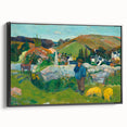 Impressionist Landscape - The Swineherd by Paul Gauguin Print