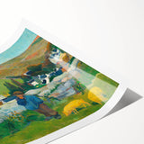 Impressionist Landscape - The Swineherd by Paul Gauguin Print