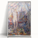 Impressionist Painting – French Garden Art Print