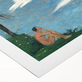 Modern Wall Art - Dreamlike Composition with Ethereal Figures