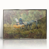 Impressionist Scene - The Trap by Henri de Toulouse-Lautrec Print