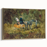 Impressionist Scene - The Trap by Henri de Toulouse-Lautrec Print