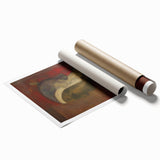 Symbolic Head Modern Wall Art – Abstract Contemporary Decor