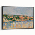 Impressionist Landscape Wall Art - Inspired by French Village Views