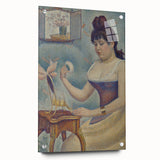 Impressionist Oil Painting – French Village Art Print