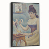 Impressionist Oil Painting – French Village Art Print