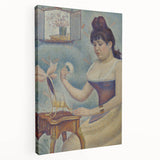 Impressionist Oil Painting – French Village Art Print