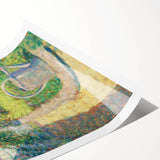 Impressionist Landscape Art – French Country Scene Print