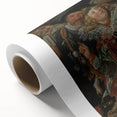 Baroque Art Print - Festive Banquet Scene with Rich Details