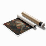 Baroque Art Print - Festive Banquet Scene with Rich Details