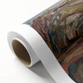 Expressionist Art: "Coastal Landscape" Modern Expressionism Wall Art