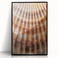 Large abstract wall art featuring mid-century modernist florals in vibrant colors on a black acrylic frame.