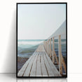 Large abstract wall art featuring swirling summer tones on black framed acrylic, suitable for modern art wall decor.