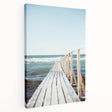 Large canvas print of a summer-themed abstract pattern in warm yellow and orange tones, ideal for kitchen wall art.