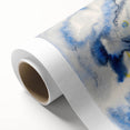 Modern Wall Art: Abstract Fish Composition in Oceanic Blue Tones