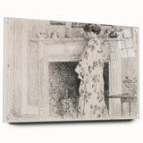 Impressionist Wall Art – The White Kimono by Childe Hassam