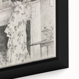 Impressionist Wall Art – The White Kimono by Childe Hassam