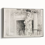 Impressionist Wall Art – The White Kimono by Childe Hassam