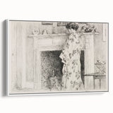 Impressionist Wall Art – The White Kimono by Childe Hassam