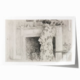 Impressionist Wall Art – The White Kimono by Childe Hassam