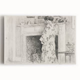 Impressionist Wall Art – The White Kimono by Childe Hassam
