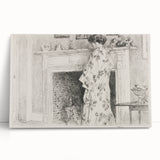 Impressionist Wall Art – The White Kimono by Childe Hassam
