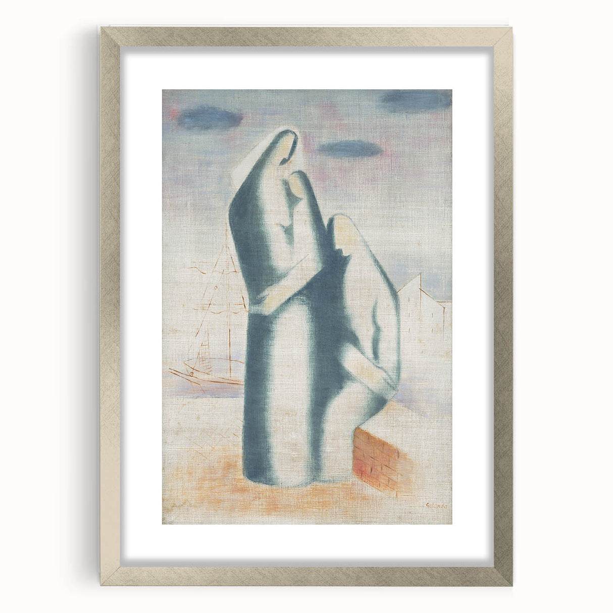 Poor Family Modern Wall Art – Abstract Minimalist Decor
