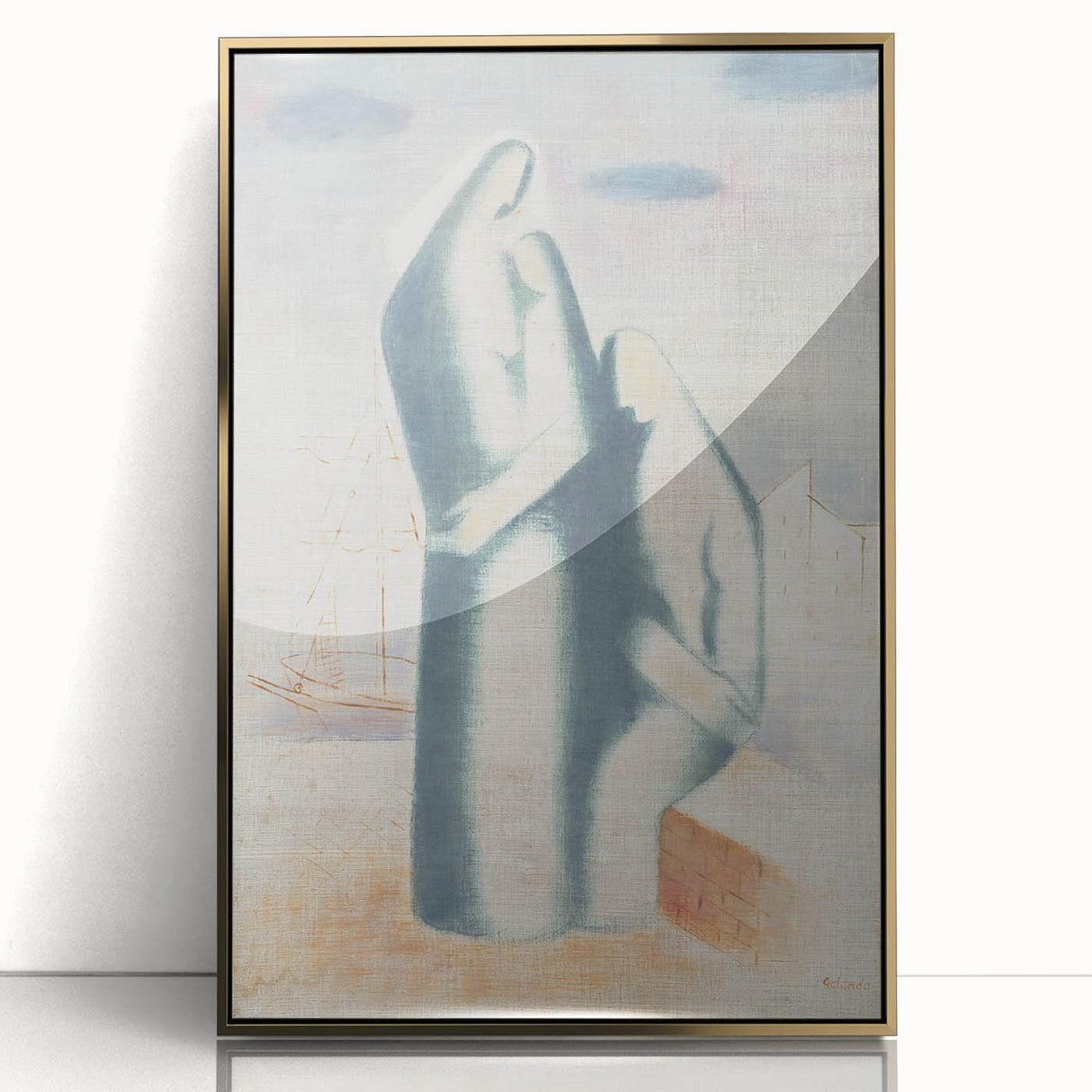 Poor Family Modern Wall Art – Abstract Minimalist Decor