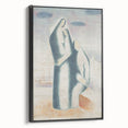 Poor Family Modern Wall Art – Abstract Minimalist Decor