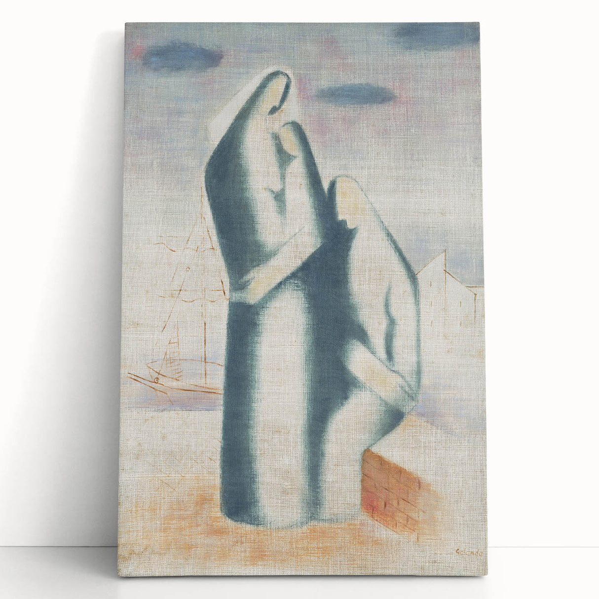 Poor Family Modern Wall Art – Abstract Minimalist Decor