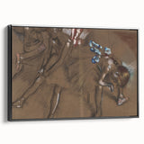 Impressionist Ballet Wall Art – Three Dancers Resting by Edgar Degas