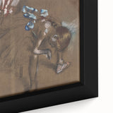 Impressionist Ballet Wall Art – Three Dancers Resting by Edgar Degas