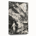 Farewell to Utopia Modern Wall Art – Monochrome Contemporary Decor