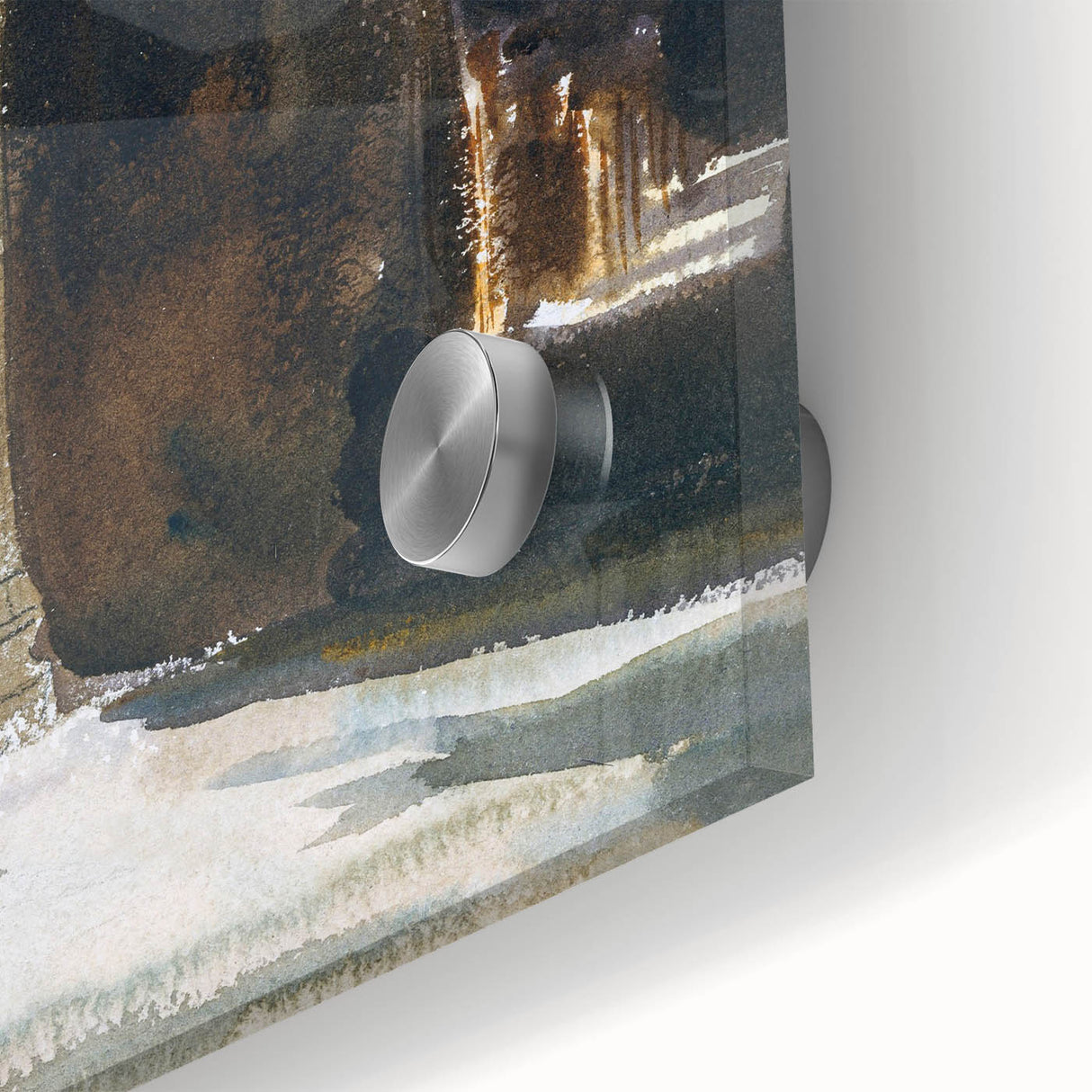Cathedral Interior Modern Wall Art – Abstract Architectural Decor