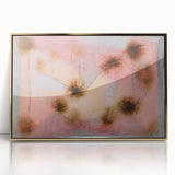 Modern Wall Art: Abstract Botanical Composition in Warm Tones